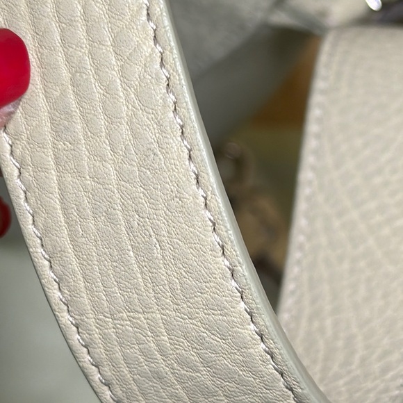 BURBERRY Shoulder Bag with Velvet/Suede Interior & Adjustable Strap - Picture 15 of 16